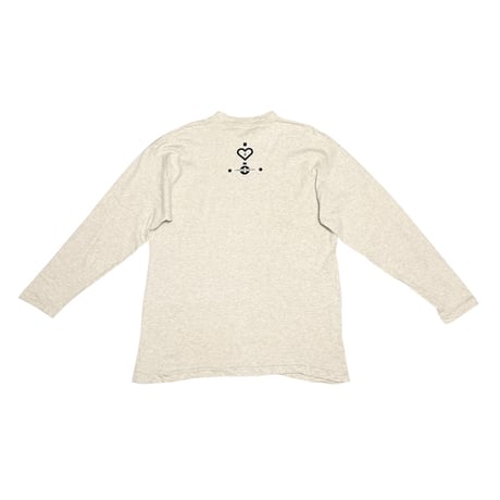 【USED】80's-90's "COVER YOUR EARS" UK Dance Culture Graphic L/S T-shirt
