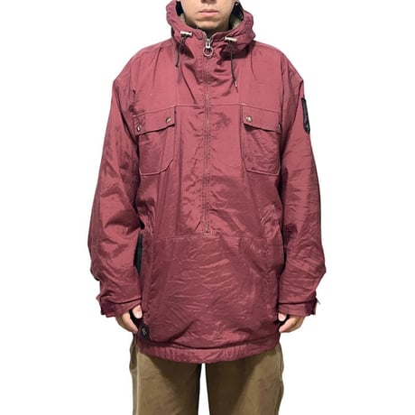 【USED】90'S COLUMBIA CONVERT HOODED PULLOVER JACKET
