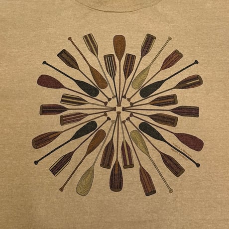 【USED】90's LIBERTY GRAPHICS R.N.RICHARDSON PADDLE T-SHIRT