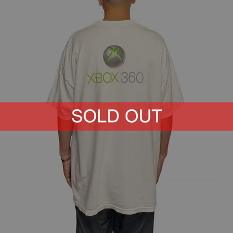 【USED】00's XBOX 360 T-SHIRT WHITE