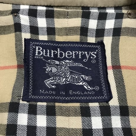 【USED】90'S BURBERRYS TRENCH COAT MADE IN ENGLAND