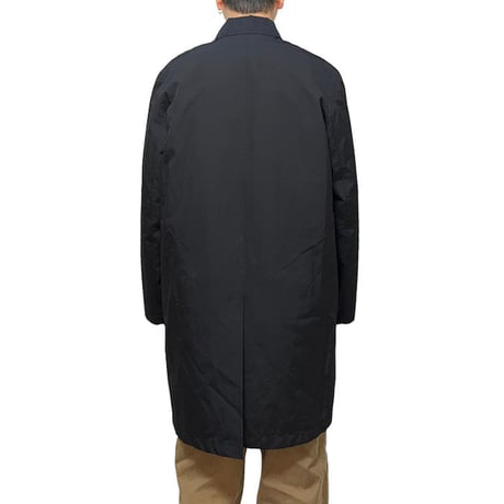 【USED】90'S-00'S DKNY COTTON NYLON COAT BLACK