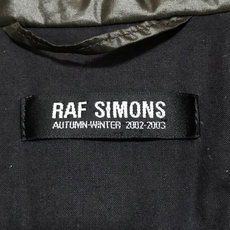 【USED】RAF SIMONS 2002-2003AW VIRGINIA CREEPER DOWN JACKET
