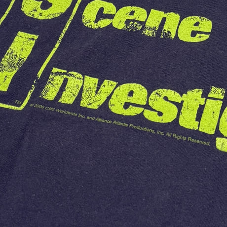 【USED】00's Crime Scene Investigator T-SHIRT