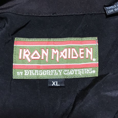 【USED】90'S OVERSIZED IRON MAIDEN ALOHA SHIRT