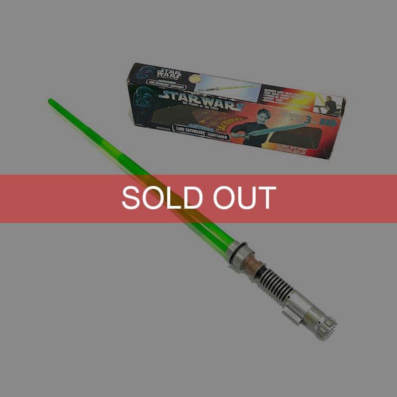 USED】90'S STAR WARS LUKE SKYWALKER LIGHTSABER