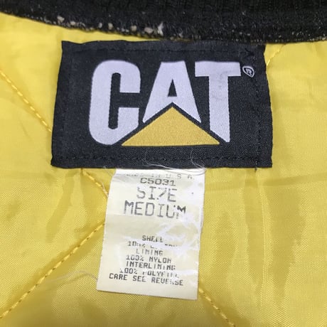 【USED】90'S CAT DUCK ZIP VEST
