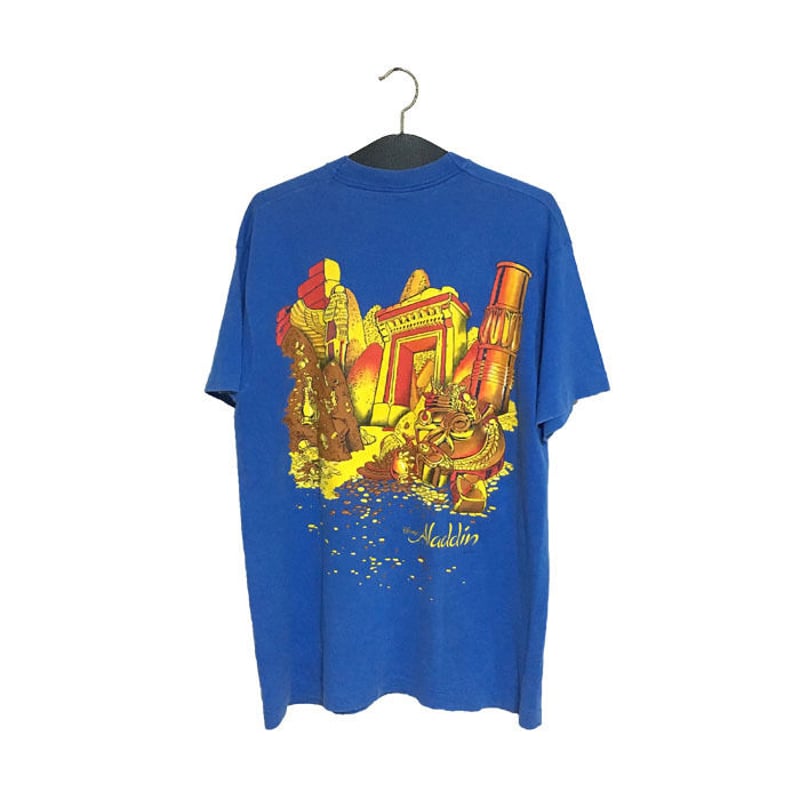 USED】90'S DISNEY ALADDIN T-SHIRT | KONBINI