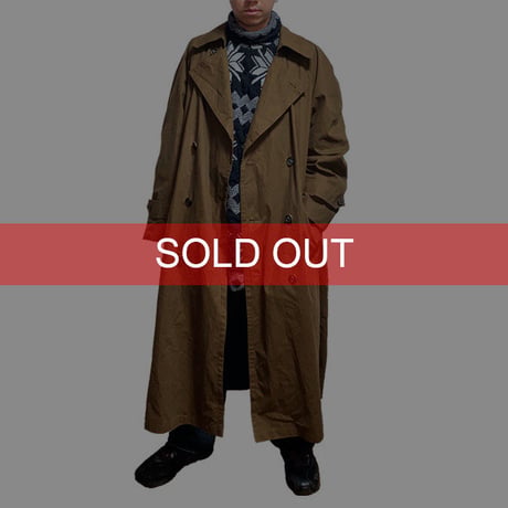 【USED】90'S LONDON FOG OVERSIZED LONG COAT
