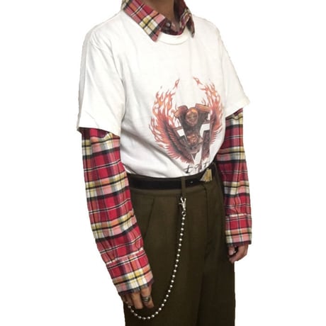 【USED】CARHARTT CHECK SHIRT