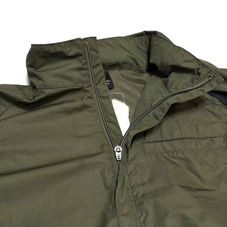 【USED】00's NIKE CLIMA-FIT Zip-Up Nylon Jacket Olive