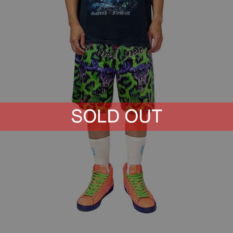 【USED】CASSETTE PLAYA 2011SS CYBORG SILK SHORTS