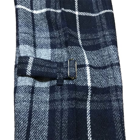 【USED】90'S VIVIENNE WESTWOOD TARTAN CHECK WOOL BONDAGE TROUSERS