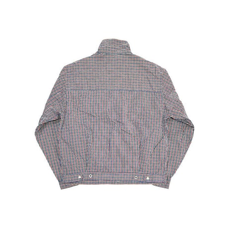 【USED】90'S OLD J.CREW CHECK DRIZZLER JACKET