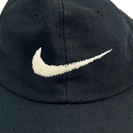 【USED】90'S NIKE SWOOSH EMBROIDERY CAP