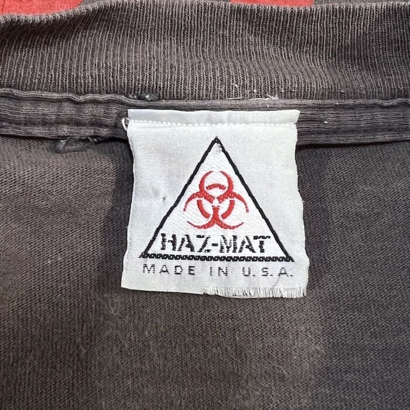 USED】90'S HAZ-MAT BIOHAZARD T-SHIRT | KONBINI