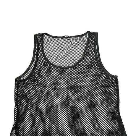 【USED】00'S Papaya MESH TANK DRESS
