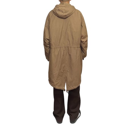 【USED】90's ARMANI JEANS M-51 Type Fishtail Parka Brown Made in Italy