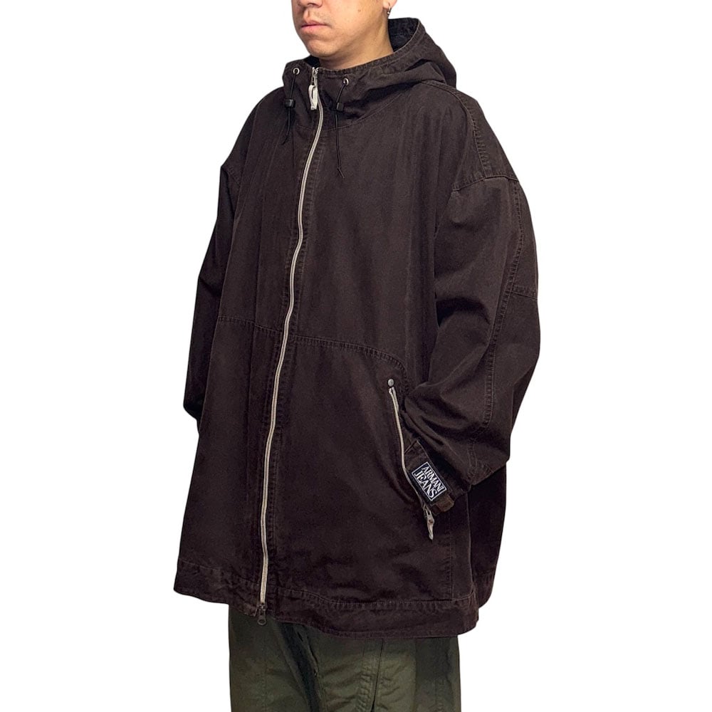 USED】90's ARMANI JEANS Oversized Cotton Hooded USED】90's ARMANI JEANS Oversized Cotton Hooded