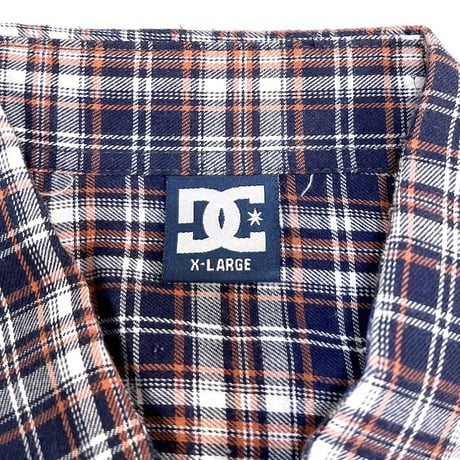 【USED】90'S-00'S DCSHOECOUSA S/S CHECK SHIRT