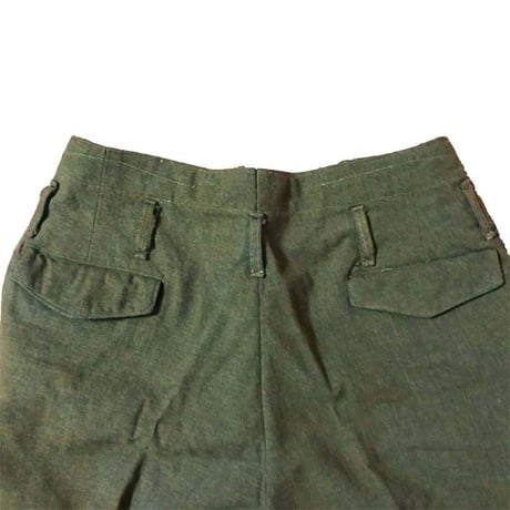 【USED】VINTAGE WOOL TROUSERS