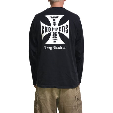 【USED】WEST COAST CHOPPERS L/S T-SHIRT "SPIDER"