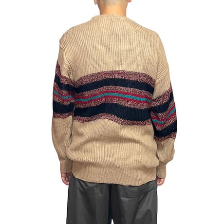 【USED】90'S CHAPEL HILL DEFORMED KNIT SWEATER