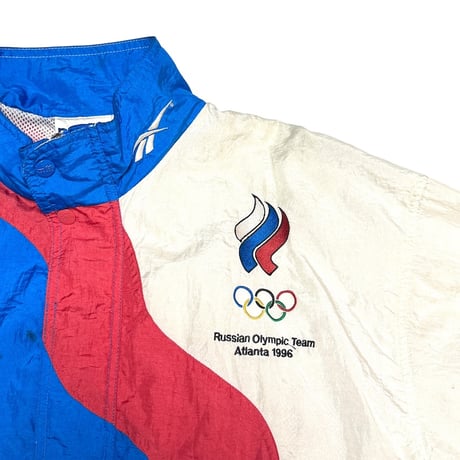 【USED】90's Reebok × Russian Olympic Team "Atlanta 96" National Color Track Jacket
