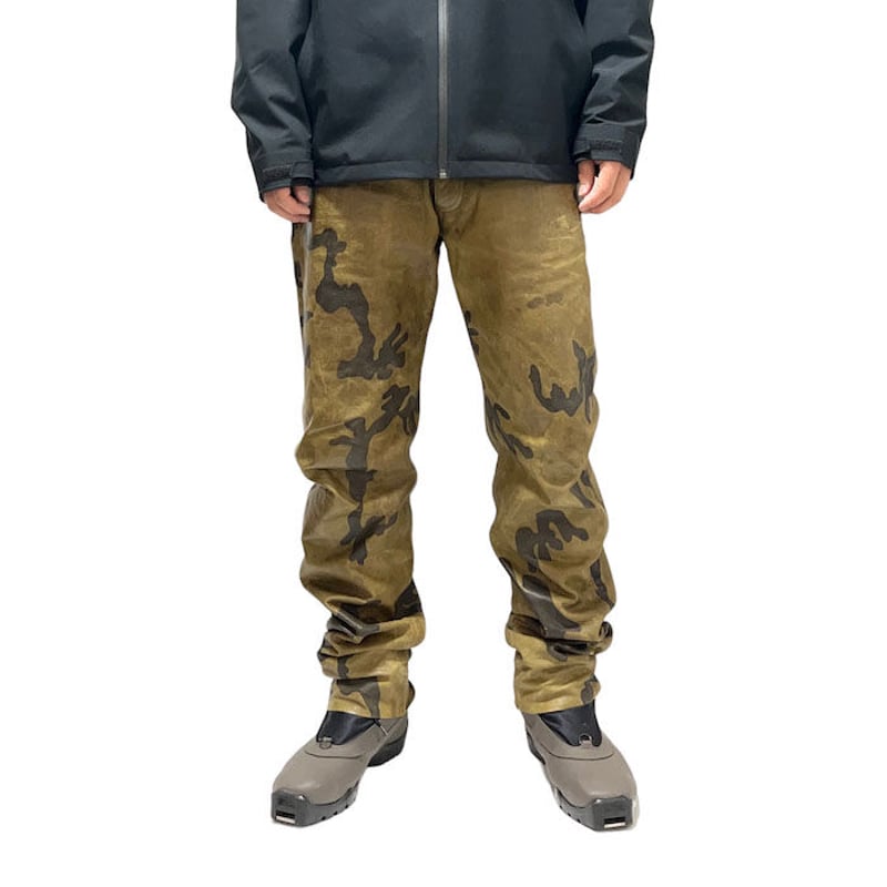 USED】90'S MAHARISHI CAMO LEATHER PANTS | KONBINI