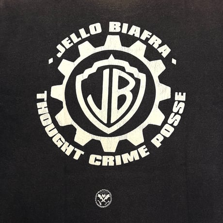 【USED】00's Jello Biafra Thought Crime Posse “EVIL DEAD” T-shirt