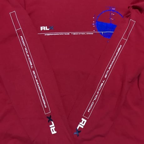 【USED】00'S RLX POLO SPORT L/S T-SHIRT