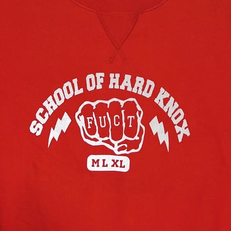 【USED】90'S FUCT SCHOOL OF HARD KNOX SWEATSHIRT