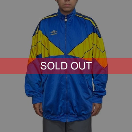 【USED】90's UMBRO TRACK JACKET UKRAINE COLOR