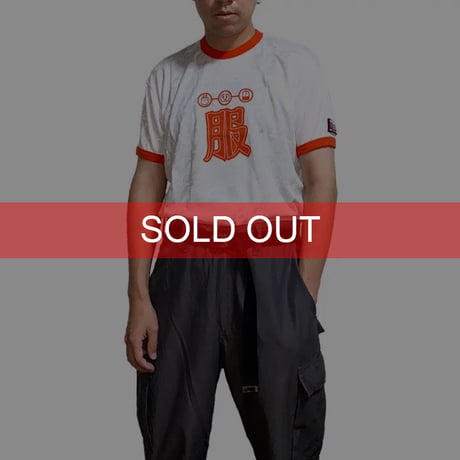 【DEAD STOCK】90'S CY-BORG "服" GAME T-SHIRT RED