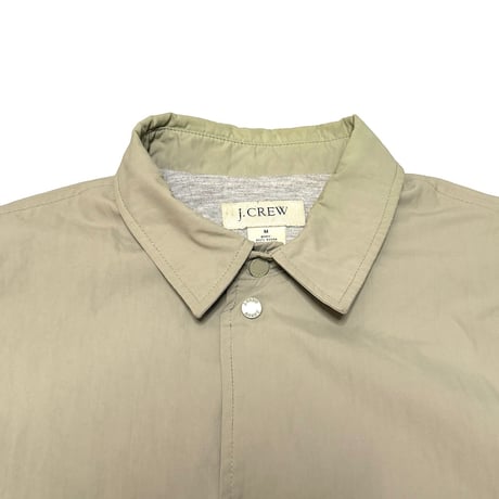 【USED】00's J.CREW COACH JACKET LIGHT BEIGE