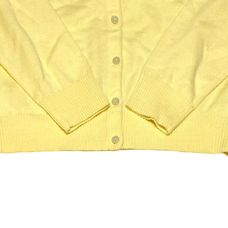 【USED】00'S BOSCH KNIT CARDIGAN YELLOW