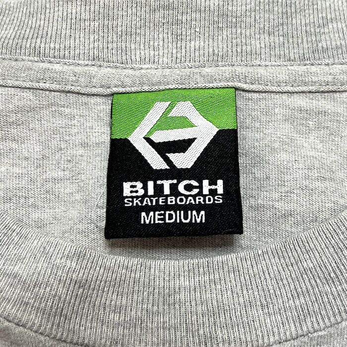 USED】00'S BITCH SKATE BOARDS GRAPHIC T-SHIRT |