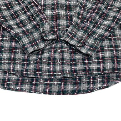 【USED】90'S-00'S OLD GAP CHECK FLANNEL B.D.SHIRT