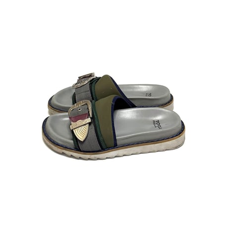 【USED】TOGA PULLA 2019SS METAL BUCKLE SANDALS