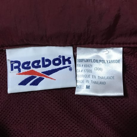 【USED】90'S REEBOK NYLON JACKET