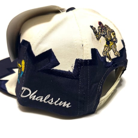 【DEAD STOCK】1996 VEGA × Street Fighter II “Dhalsim” Snapback Cap Made for Italy