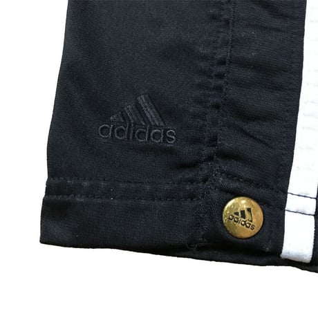 【USED】90'S ADIDAS 3-STRIPE LOGO SNAP TRACK PANTS