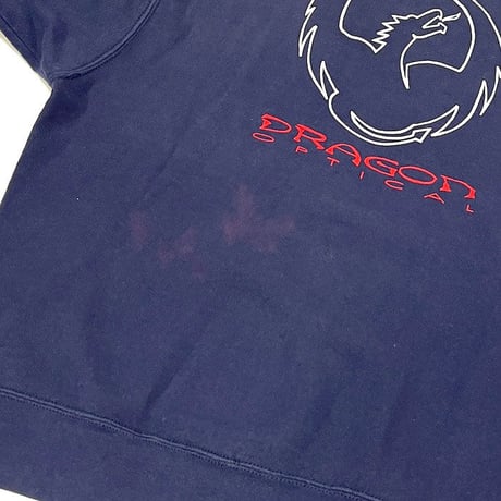 【USED】90'S DRAGON OPTICAL SWEATSHIRT