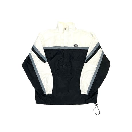 【USED】90'S OLD VANS HALF-ZIP NYLON PULLOVER JACKET