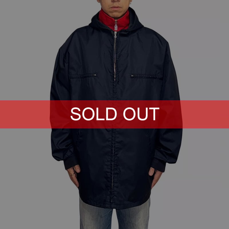 USED】90's HELMUT LANG Oversized Nylon Jacket D