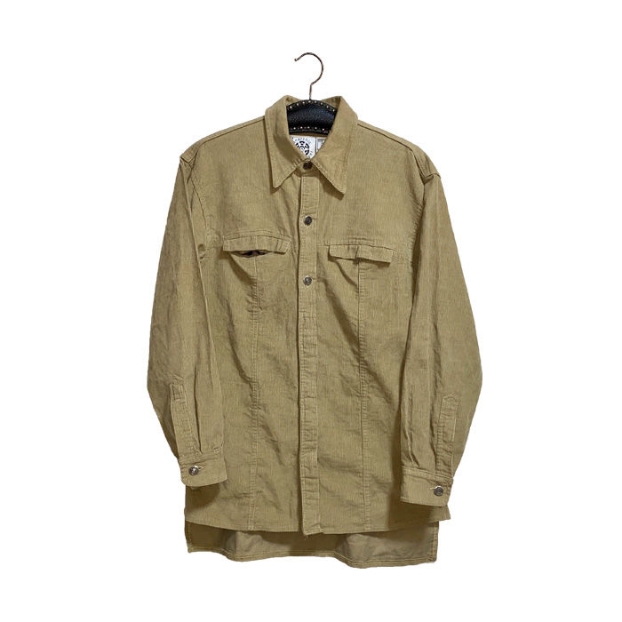USED】90'S ANARCHIC ADJUSTMENT CORDUROY SHIRT | USED】90'S ANARCHIC ADJUSTMENT CORDUROY SHIRT |