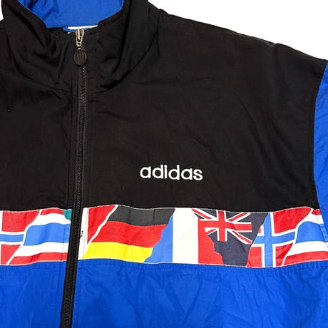 【USED】80's adidas ALL NATIONS JACKET