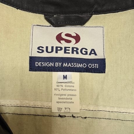 【USED】90's SUPERGA × MASSIMO OSTI Tela Stella Tracker Jacket