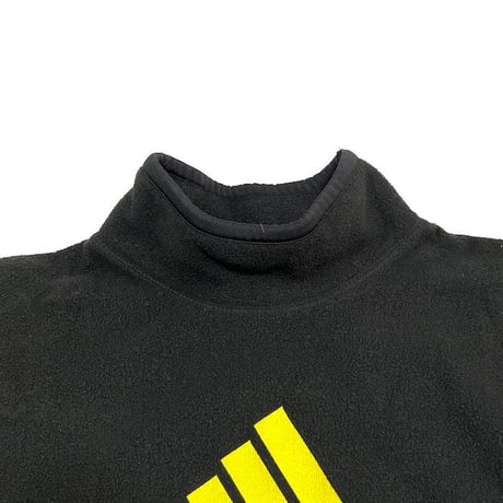 【USED】90'S-00'S ADIDAS PERFORMANCE LOGO HIGH-NECK FLEECE TOP