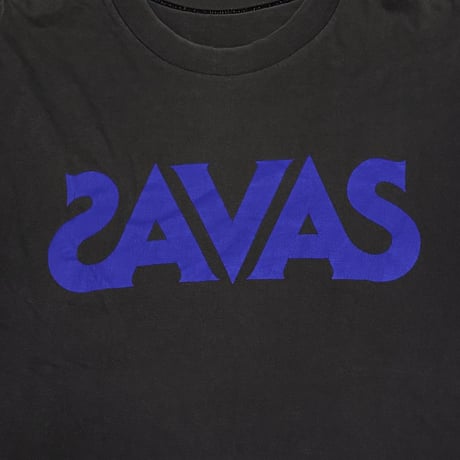 【USED】90's SAVAS Logo T-shirt